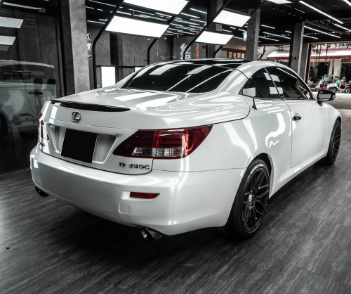 Dán đổi màu xe Lexus IS250C Gloss Pearl White