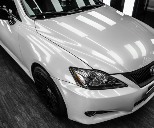 Dán đổi màu xe Lexus IS250C Gloss Pearl White