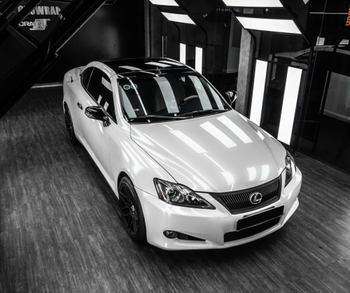Dán đổi màu xe Lexus IS250C Gloss Pearl White
