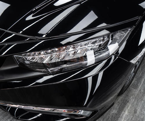 Dán đổi màu xe Honda Civic Gloss Black