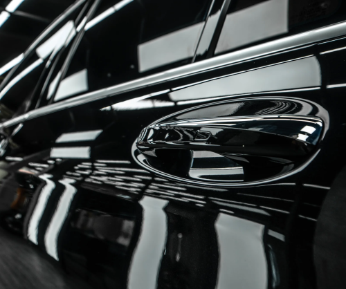 Dán đổi màu xe Mercedes-Benz GLC Gloss Black