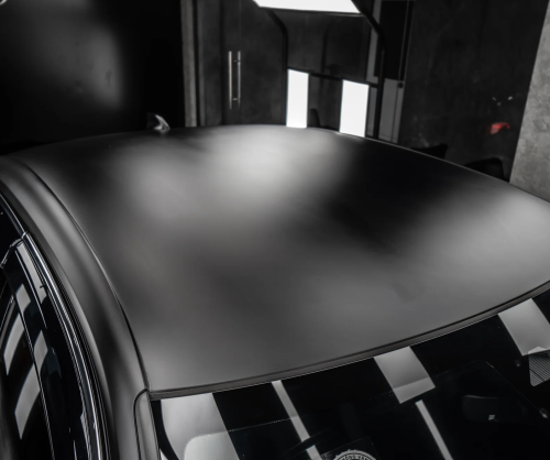 Dán đổi màu xe Honda Civic với Matte Black