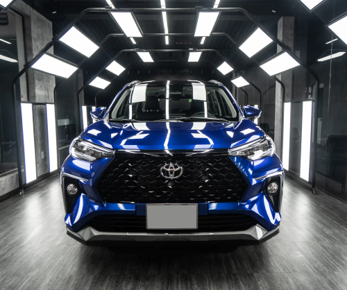 Dán đổi màu xe Toyota Veloz Cross Gloss Blueberry Metallic