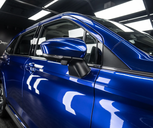 Dán đổi màu xe Toyota Veloz Cross Gloss Blueberry Metallic