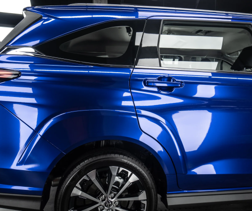 Dán đổi màu xe Toyota Veloz Cross Gloss Blueberry Metallic