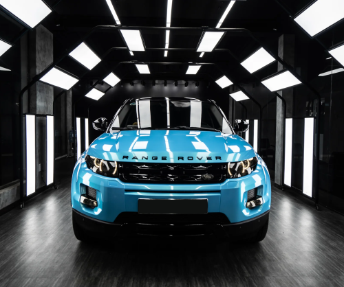 Dán đổi màu xe Range Rover Sport Gloss Sky Blue Metallic