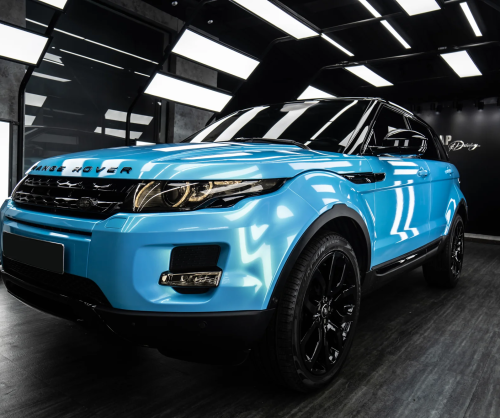 Dán đổi màu xe Range Rover Sport Gloss Sky Blue Metallic