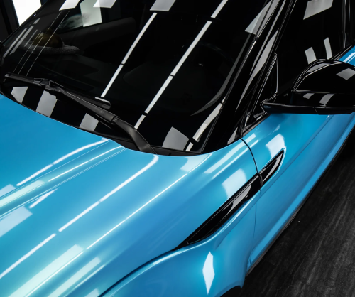 Dán đổi màu xe Range Rover Sport Gloss Sky Blue Metallic