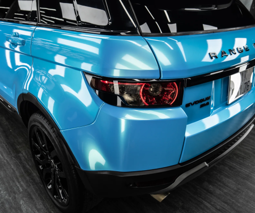 Dán đổi màu xe Range Rover Sport Gloss Sky Blue Metallic