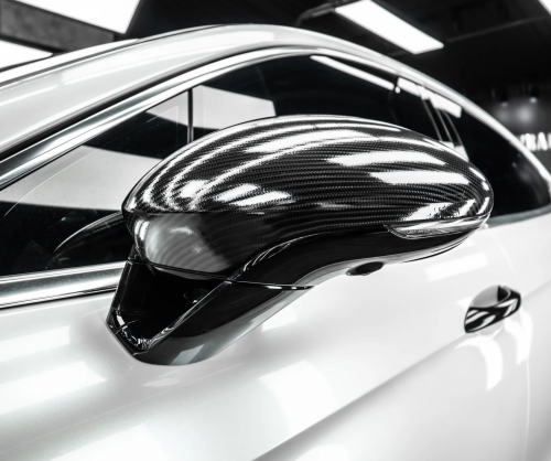 Dán đổi màu xe Porsche Panamera Gloss Pearl White