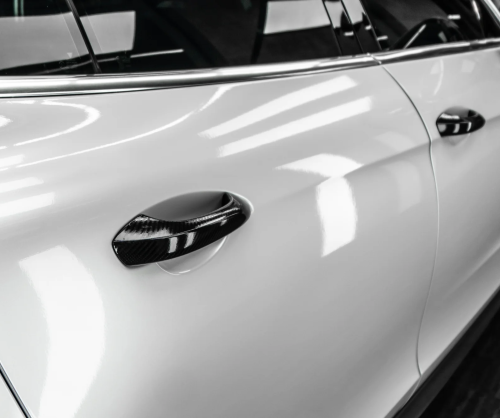 Dán đổi màu xe Porsche Panamera Gloss Pearl White