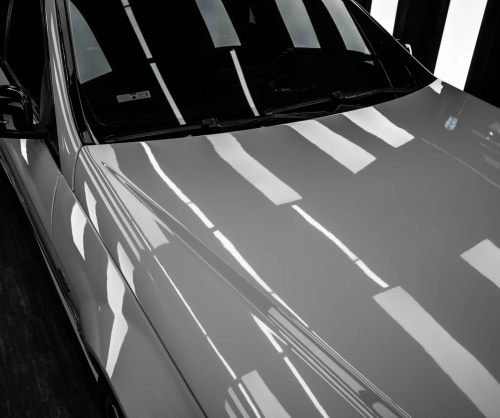 Dán đổi màu xe Mercedes-Benz C300 Gloss Chalk Gray