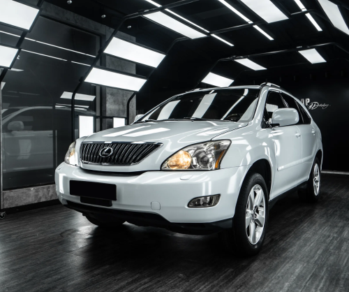 Dán đổi màu xe Lexus RX350 Gloss Pearl White