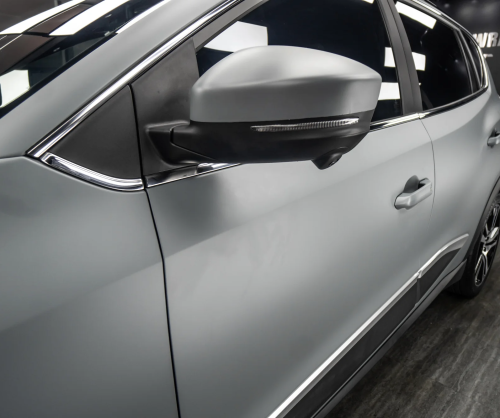 Dán đổi màu xe VinFast E34 Matte Dark Gray