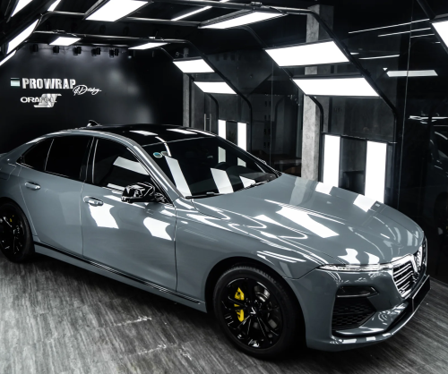 Dán đổi màu xe VinFast Lux A Gloss Amazon Gray