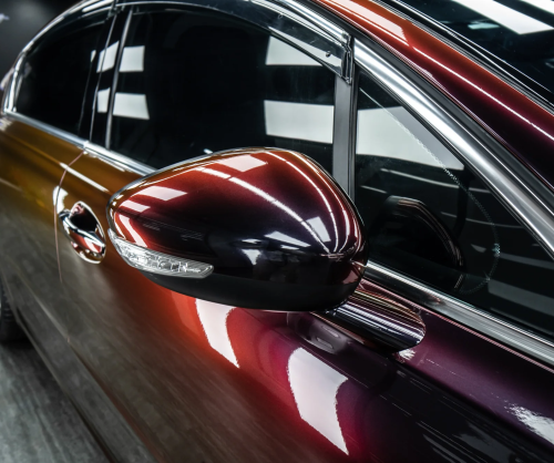 Dán đổi màu xe Peugeot 508 Gloss Madeira Red - Đỏ Rượu Vang Sang Trọng