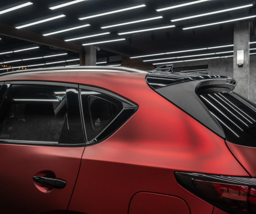 Dán đổi màu xe Mazda CX-5 Satin Dragon Red
