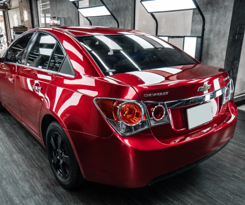 Dán đổi màu xe Chevrolet Cruze Gloss True Blood