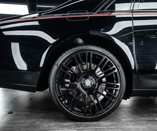 Dán đổi màu xe Rolls Royce Ghost Full Black
