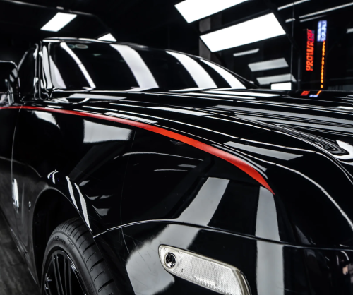 Dán đổi màu xe Rolls Royce Ghost Full Black