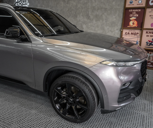 Dán đổi màu xe VinFast Lux SA Gloss Ash Gray