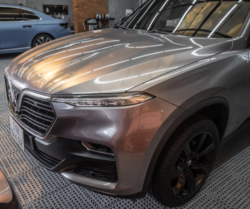 Dán đổi màu xe VinFast Lux SA Gloss Ash Gray
