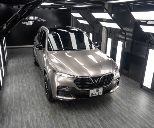 Dán đổi màu xe VinFast Lux SA Gloss Ash Gray