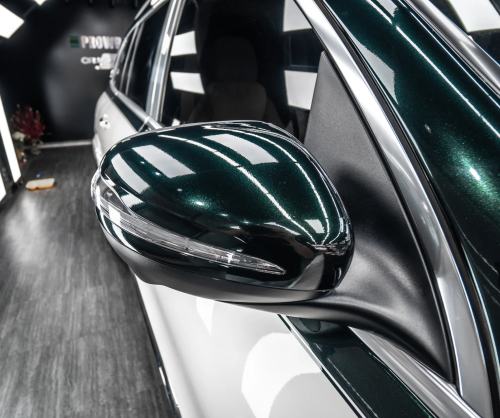 Dán đổi màu xe Mercedes-Maybach GLS 600 White & Emerald Green