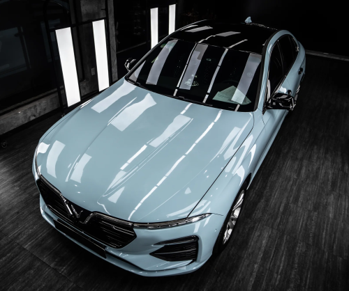 Dán đổi màu xe VinFast Lux A Gloss Ice Blue