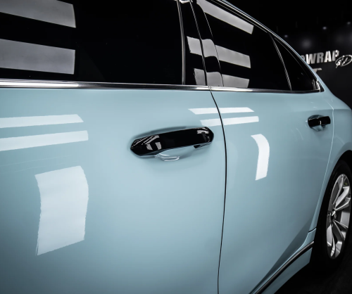 Dán đổi màu xe VinFast Lux A Gloss Ice Blue