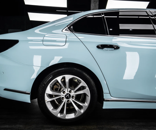 Dán đổi màu xe VinFast Lux A Gloss Ice Blue