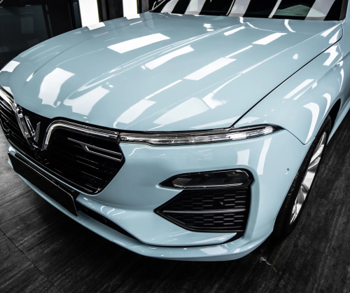 Dán đổi màu xe VinFast Lux A Gloss Ice Blue