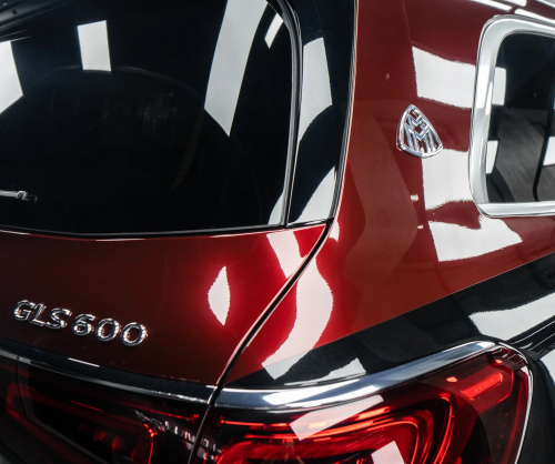 Dán đổi màu xe Mercedes-Maybach GLS600 Black & Red