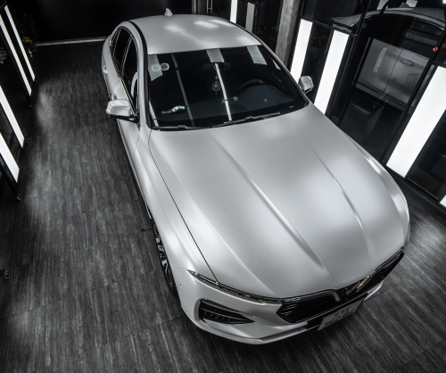 Dán đổi màu xe VinFast Lux A Satin Pearl White
