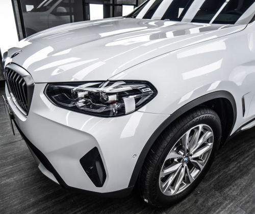 Dán đổi màu xe BMW X3 Gloss White