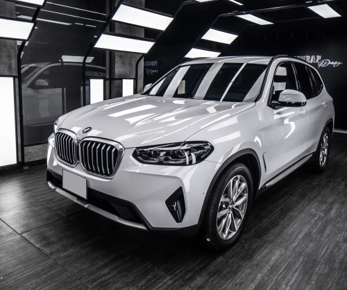 Dán đổi màu xe BMW X3 Gloss White