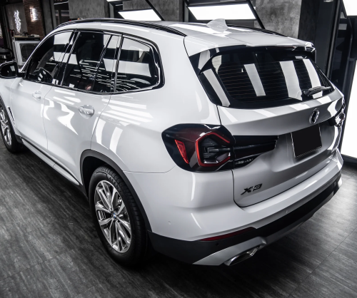 Dán đổi màu xe BMW X3 Gloss White