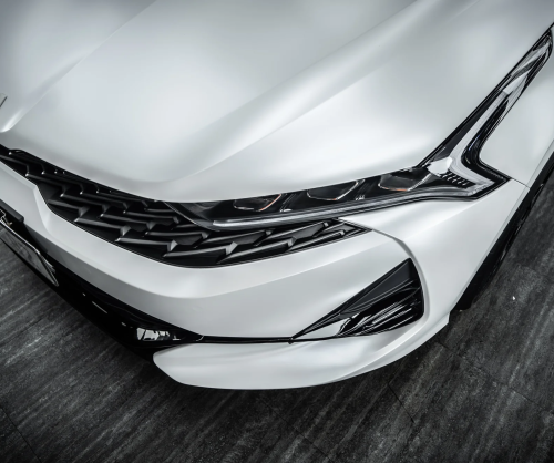 Dán đổi màu xe Kia K5 Satin Pearl White