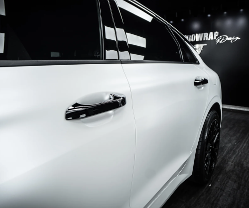 Dán đổi màu xe Kia K5 Satin Pearl White