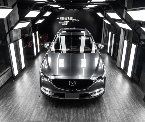 Dán đổi màu xe Mazda CX-5 Gloss Space Gray