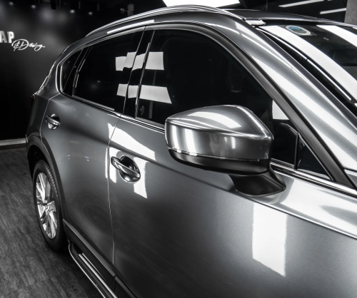 Dán đổi màu xe Mazda CX-5 Gloss Space Gray