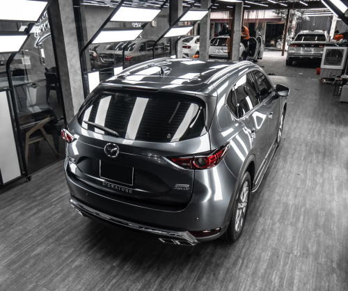 Dán đổi màu xe Mazda CX-5 Gloss Space Gray