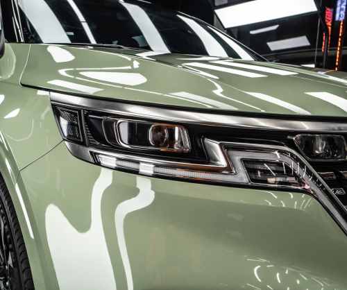 Dán đổi màu xe Kia Carnival Gloss Khaki Green